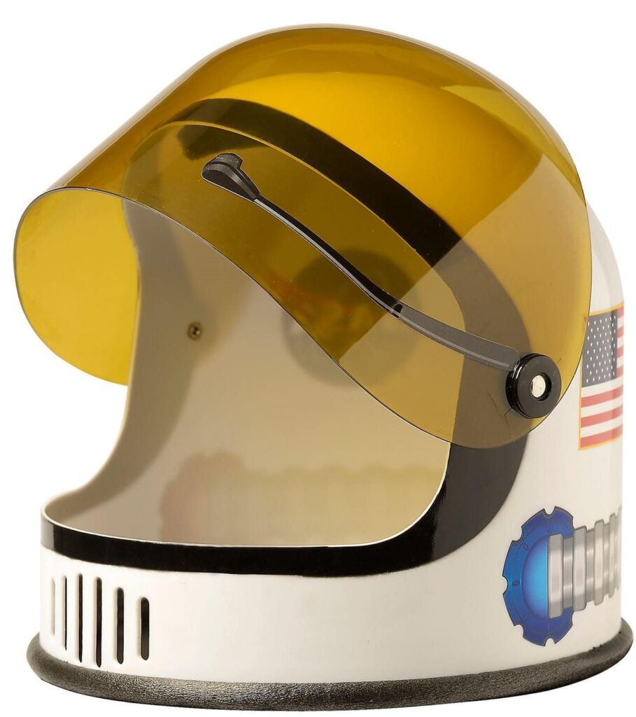 White Astronaut Helmet International Space Hall of Fame Gift Shop