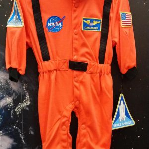 6-12M Orange Space Suit