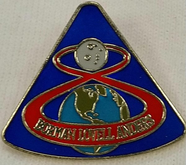 Apollo 8 Mission Pin