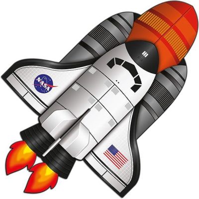 Shuttle Booster Kite
