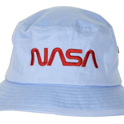 NASA Bucket Hat Blue Worm