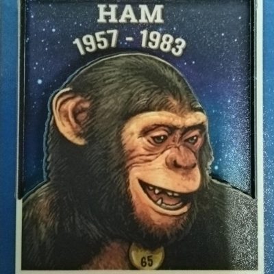 H.A.M. 3D Wood Magnet