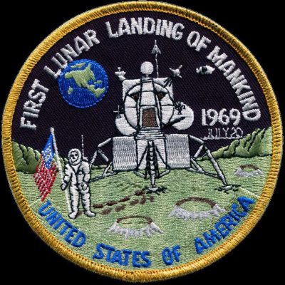 1st Lunar Landing Patch