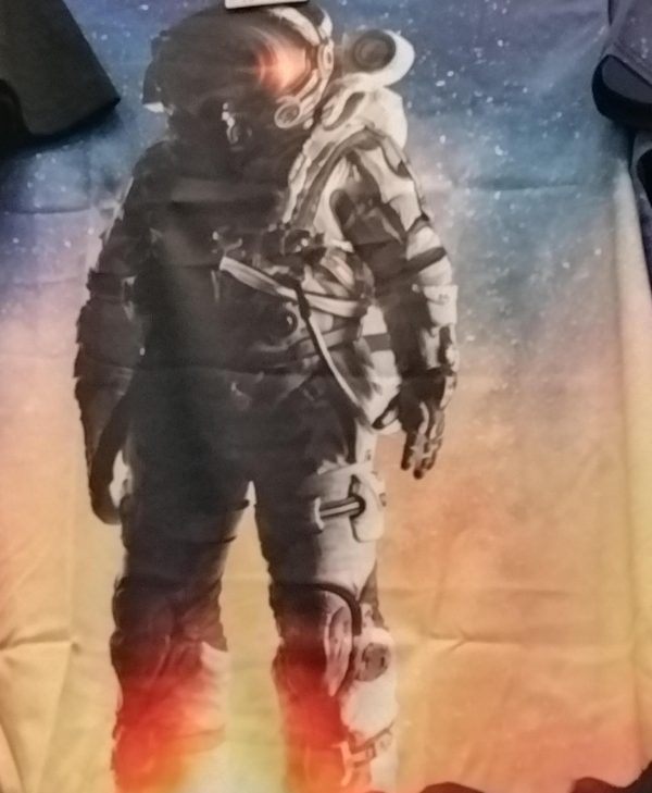 Astronaut Sunset Adult Tee