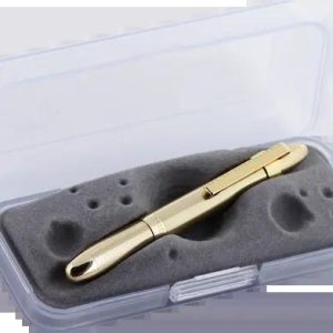Lacquered Brass Bullet Space Pen