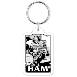 H.A.M. Paper Keychain
