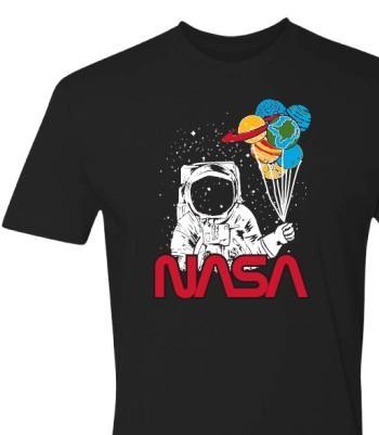 NASA Family Balloons Youth Tee
