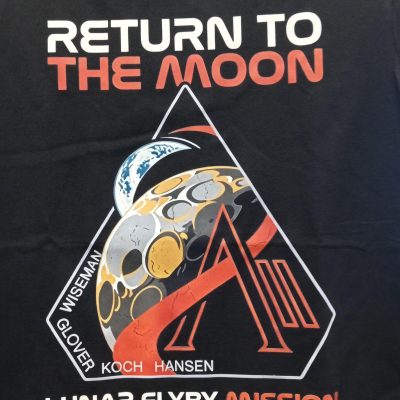 Return to the Moon Artemis II Adult Tee