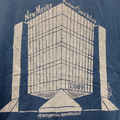 Museum Steel Blue Adult Tee