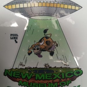 Cow Abduction Sticker