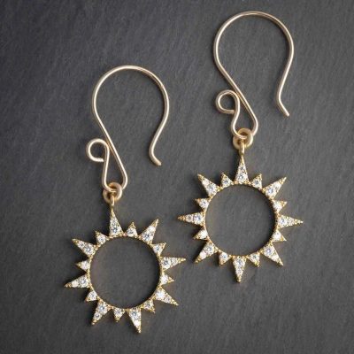 Solar Eclipse Earrings