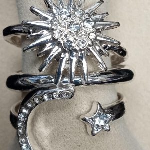 Sun/Moon Rings 3 Piece Set