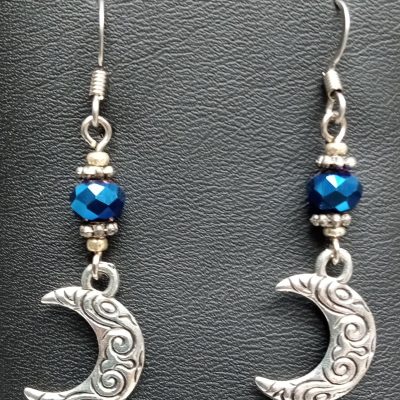 Moon Charm Earrings