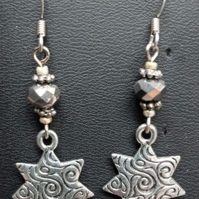 Star Charm Earrings