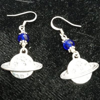 Saturn Charm Earrings