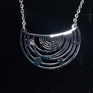 Solar System Metal Necklace