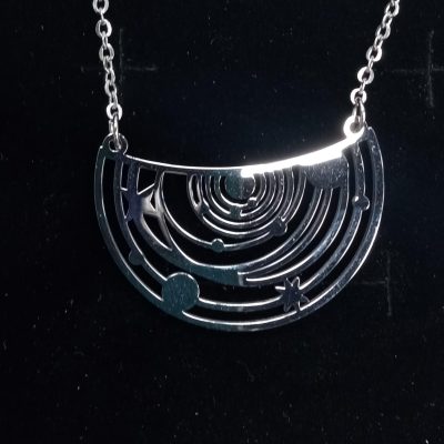 Solar System Metal Necklace